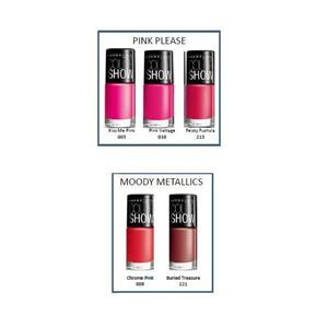 لاک ناخن میبلین مدل Vao Color Show Moss 652 Maybelline Vao Color Show Moss Nail Polish 652