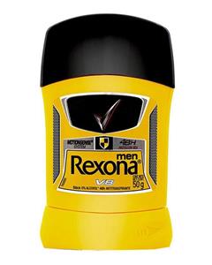 مام استیک مردانه ضدعرق V8 48H Rexona V8 Stick Deodorant For Men 50ml