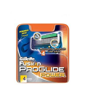 تیغ یدک 4 عددی ژیلت مدل Fusion Proglide Power Gillette Fusion Proglide Power Blades Pack of 4