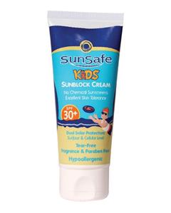  کرم ضد آفتاب کودکان  SPF30 سان سیف Sunsafe Kids Sunscreen Cream SPF30 50g