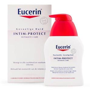 ژل شستشوی بانوان اوسرین مدل Intim Protect حجم 250 میلی لیتر Eucerin Cleansing Lotion 250ml 