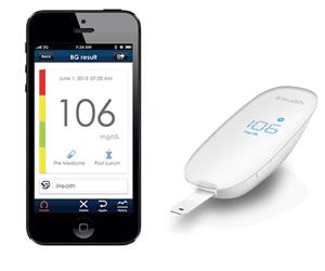 تجهیزات پزشکی آی هلث دستگاه تست قندخون - گلوکومتر هوشمند وایرلس - BG5 Health Medical iHealth Blood Glucose Meter - BG5