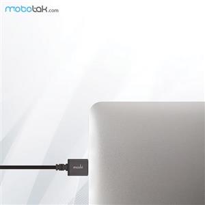 موشی کابل تبدیل یو اس بی به میکرو یو اس بی 3 متری مشکی Moshi USB To Micro USB Cable 3m (Black)