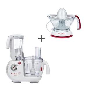 غذاساز مولینکس مدل FP7331 به همراه آب مرکبات گیری Moulinex FP7331 Food Processor with Citrus Press