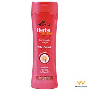 شامپو تثبیت کننده رنگ مو آردن مدل هرباسنس حجم 250 میلی لیتر Ardene Hereba Sense Color Enhancing Shampoo 250ml