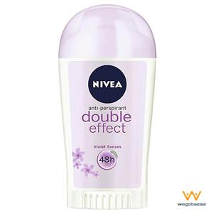 استیک ضد تعریق زنانه نیوآ مدل Double Effect حجم 40 میلی لیتر Nivea Double Effect Stick Deodorant For Women 40ml