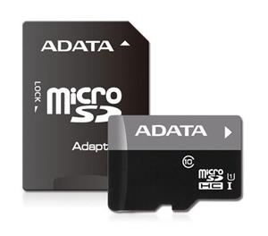 کارت حافظه‌ی میکرو اس دی ای دیتا 8GB UHS-I Class 10 Adata microSDHC Card Premier UHS-I 8GB Class 10