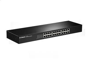 سوییچ رکمونت 24 پورت ادیمکس ES-1024 Edimax ES-1024 24-Port Fast Ethernet Rack-Mount Switch