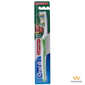 مسواک اورال-بی مدل Maxi clean 3effect Medium با برس معمولی Oral-B Maxi clean 3effect  Medium Tooth Brush
