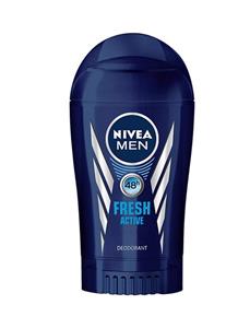 استیک ضد تعریق مردانه نیوآ مدل Fresh Active حجم 40 میلی لیتر Nivea Fresh Active Stick Deodorant For Men 40ml