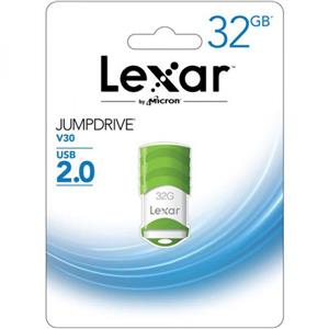 فلش مموری لکسار مدل JumpDrive V30 ظرفیت 32 گیگابایت Lexar JumpDrive V30 Flash Memory - 32GB