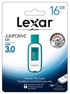 فلش مموری لکسار مدل JumpDrive S25 ظرفیت 16 گیگابایت Lexar JumpDrive S25 Flash Memory - 16GB