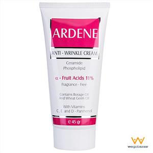 کرم ضد چروک مناسب انواع پوست 45 گرم آردن  Ardene Anti-Wrinkle Cream AHA11% For All Skin Types 45 g