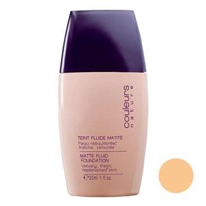 کرم پودر مات کننده مدل Fluid Foundation Beige 100 حجم 30 میلی لیتر ایوروشه  Yves Rocher Matte Fluid Beige100 Foundation 30ml