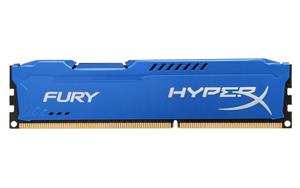 رم کامپیوتر کینگستون مدل HyperX Fury DDR3 1866MHz CL10 ظرفیت 4 گیگابایت Kingston HyperX Fury 4GB DDR3 1866MHz CL10 Single Channel RAM HX318C10FB/4