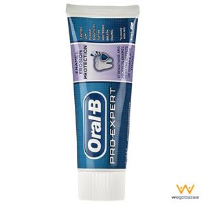 خمیر دندان اورال-بی سری Pro Expert مدل Enamel Shield تیوب 75 میلی لیتر Oral-B Pro Expert Enamel Shield 75ml Toothpaste