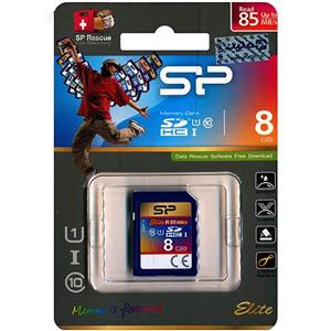 کارت حافظه microSDHC سیلیکون پاور مدل Color Elite کلاس 10 استاندارد UHS-I U1 سرعت 85MBps همراه با آداپتور SD ظرفیت 8 گیگابایت Silicon Power Color Elite UHS-I U1 Class 10 85MBps microSDHC With Adapter - 8GB