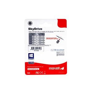 فلش مموری مکسل مدل SkyDrive ظرفیت 8 گیگابایت Maxell SkyDrive USB 2.0 Flash Drive - 8GB