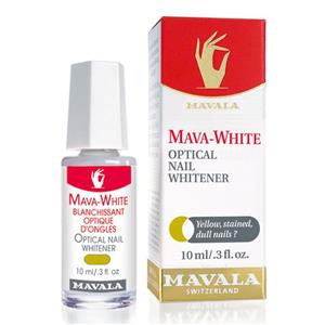 محلول بهبود دهنده رنگ ناخن ماوالا مدل ماوا وایت حجم 10 میلی لیتر Mavala Mava White Cleanser And Oil Nail 10ml
