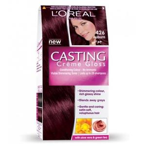 کیت رنگ مو شماره Casting Creme Gloss 426 لورآل  LOreal Casting Creme Gloss Hair Color Kit 426