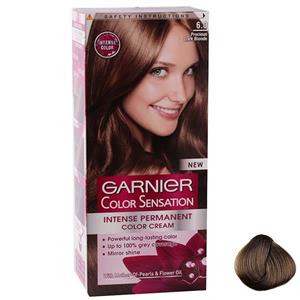 کیت رنگ مو گارنیه شماره Color Sensation Shade 6.0 Garnier Hair Kit 