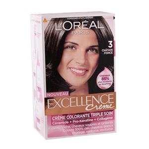 کیت رنگ مو لورآل شماره 3 Excellence LOreal Excellence No 3 Hair Color Kit