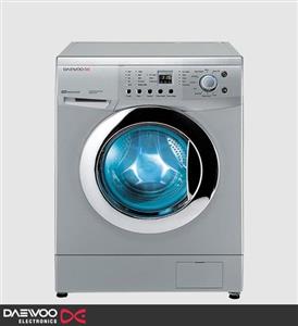 ماشین لباسشویی نقره ای 8 کیلویی دوو مدل Daewoo DWK-8114S3 Washing Machine Daewoo DWK-8114S3 washing Machine - 8 Kg