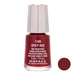 لاک ناخن ماوالا مدل  Spicy Red شماره 146