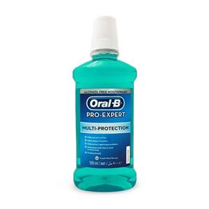 دهان شویه اورال-بی مدل Multi Protection حجم 500 میلی لیتر Oral-B PRO-Expert Multi Protection Mouth Wash 500ml