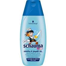 شامپو بچه شوما مدل Kids برای پسران حجم 250 میلی لیتر Schauma Kids Shampoo And Shower Gel For Boy 250ml