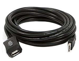 کابل افزایش طول USB  با متراژ 15 متر USB cable 15m