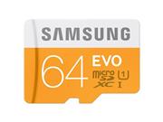Samsung Evo UHS-I U1 Class 10 48MBps microSDXC - 64GB