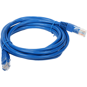 کابل اترنت CAT5E دو متری پچ کورد دایو Daiyo UTP CP2521 CAT 5e PATCH CORD With BOOT ETHERNET CABLE - 2.0M