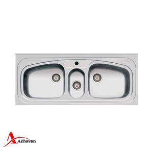 سینک ظرفشویی اخوان مدل 55 روکار(سایز50*120) Akhavan model 55 Sink