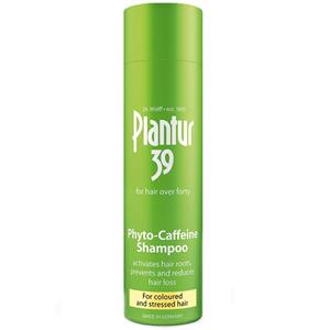 شامپوی 39 پلانتور مدل کافئین مناسب موی رنگ شده حجم 250 میلی لیتر Plantur 39 Caffeine For Coloured And Stressed Hair Shampoo 250ml