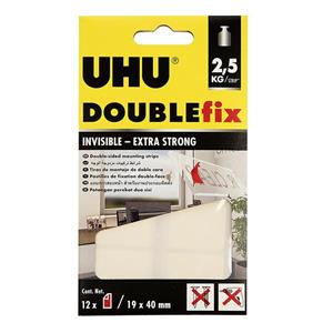 چسب دو طرفه قطعه‌ای اوهو UHU Double fix Industrial Glue