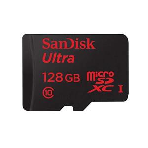 کارت حافظه microSDXC سن دیسک مدل Ultra SanDisk Ultra UHS-I U1 Class 10 80MBps 533X microSDXC With Adapter - 128GB