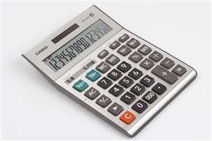 ماشین حساب کاسیو مدل DM-1600B Casio DM-1600B Calculator