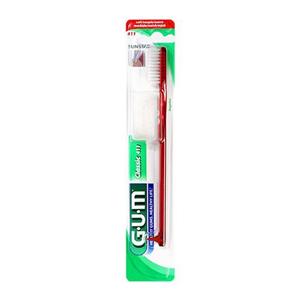 مسواک جی یو ام مدل Classic 411 با برس نرم G.U.M Classic 411 Full Soft Tooth-Brush