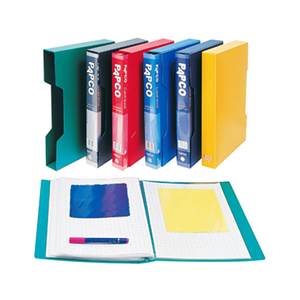 کلیر بوک 60 برگ قاب دار شفاف مدل PAPCO Clear Book Transparent - A4-60 