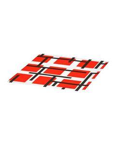 زیربشقابی پلاستیکی طرح تمشک پلی پروپیلن ایکیا برند IKEA 90258793-T