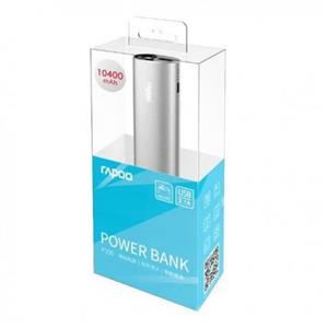 شارژر همراه رپو مدل P300 با ظرفیت 10400 میلی آمپر ساعت Rapoo P300 10400mAh Power Bank