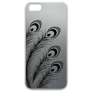   Peacock Feather Style Protective Plastic Back Case for IPHONE 5