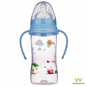 شیشه شیر بیبی لند مدل 407 ظرفیت 300 میلی لیتر Baby Land 407 Baby Bottle 300ml