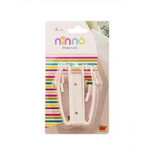 قفل کشو نینو بسته 4 عددی Ninno Drawer Lock Pack of 