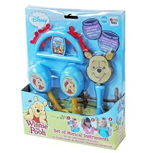 جغجغه آی ام سی تویز مدل وینی دپوه IMC Toys Winnie The Pooh Set Of Musical Instruments