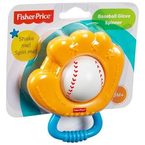 جغجغه فیشر پرایس مدل دستکش بیسبال Fisher Price Baseball Glove Spinner Rattles