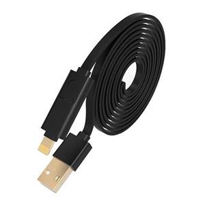 کابل تبدیل USB به microUSB و لایتنینگ اوریکو مدل LTE-10 به طول 1 متر Orico LTE-10 Lightning And MicroUSB To USB Flat Cable 1m