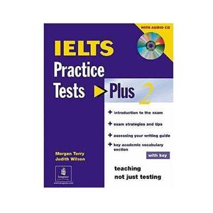 کتاب زبان   اثر مورگان تری IELTS Practice Tests Plus 2