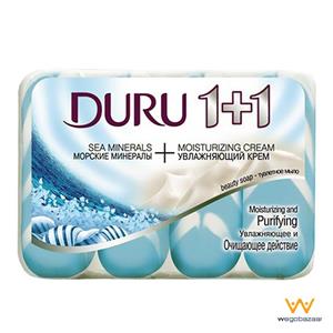 صابون 4 عددی دورو مدل Sea Minerals وزن 360 گرم Duru Sea Minerals Soap Pack Of 4